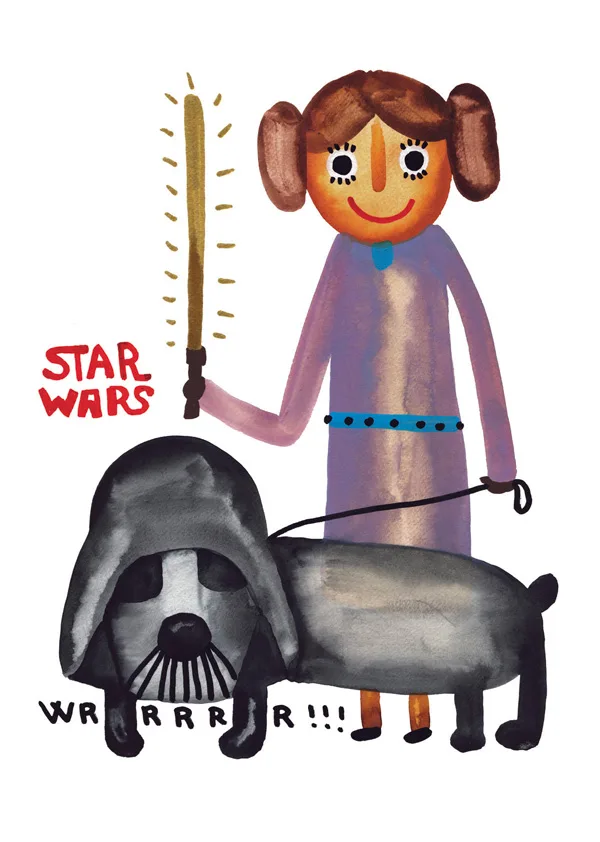 Pohled - Star Wars - Rudolf Brančovský