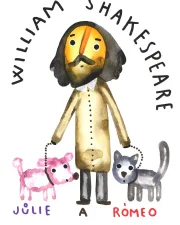 Kalendář 2027 Slavné páry – William Shakespeare – Julie a Romeo (ilustrace Rudolf Brančovský)